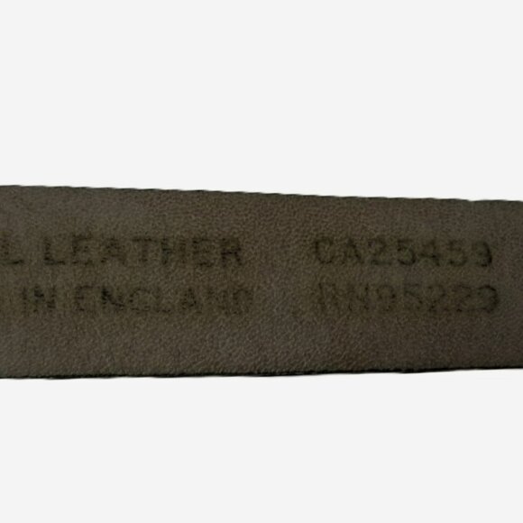 Ted Baker green snake leather belt 29-33\